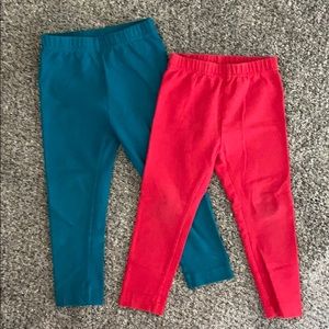 Set of 2 / Hanna Andersson Leggings